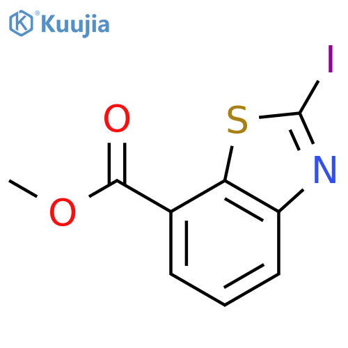 Methyl 2-iodobenzo[d]thiazole-7-carboxylate structure
