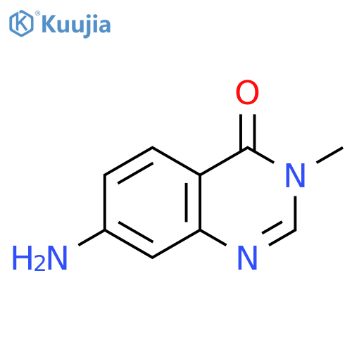 4(3H)-Quinazolinone, 7-amino-3-methyl- structure
