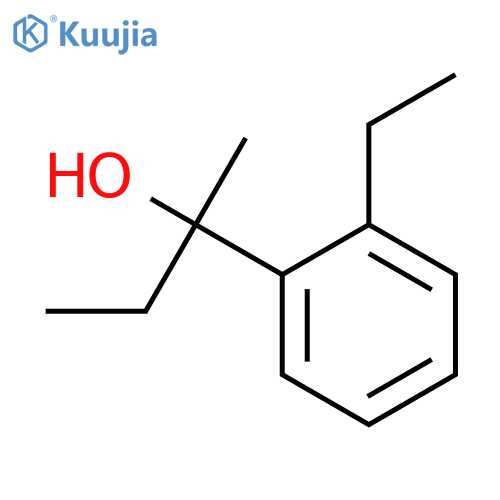 2-(2-ethylphenyl)butan-2-ol structure