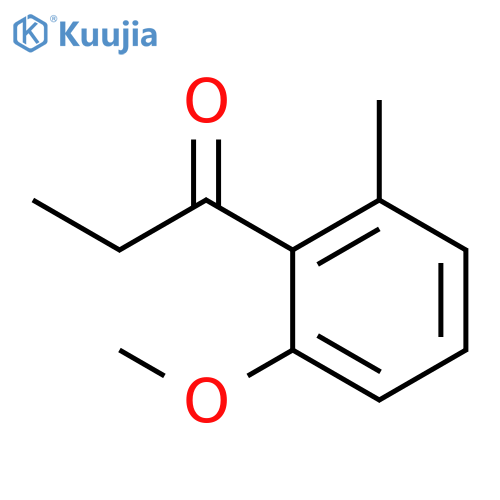 1-Propanone, 1-(2-methoxy-6-methylphenyl)- structure