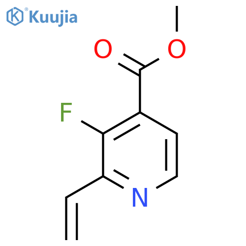 methyl 2-ethenyl-3-fluoropyridine-4-carboxylate structure