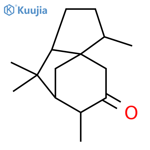 1H-3a,7-Methanoazulen-5(4H)-one,hexahydro-3,6,8,8-tetramethyl-, (3R,3aR,6S,7S,8aS)- structure