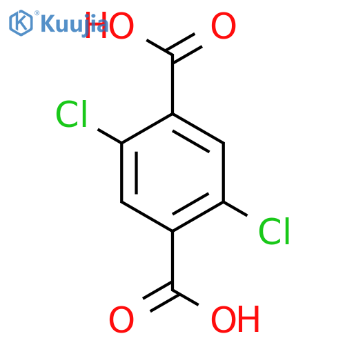 2,5-Dichloroterephthalic acid structure