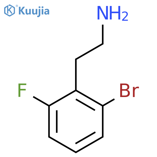 2-(2-bromo-6-fluorophenyl)ethan-1-amine structure