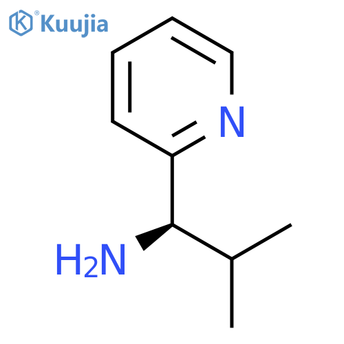 (R)-2-Methyl-1-(pyridin-2-yl)propan-1-amine structure