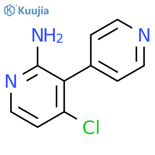 4-Chloro-[3,4]bipyridinyl-2-ylamine structure