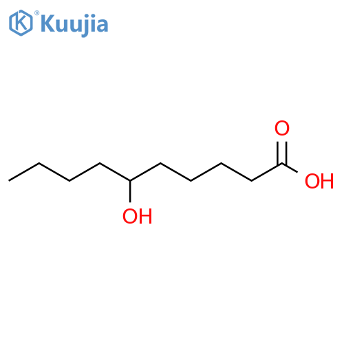 6-Hydroxydecanoic acid; (S)-form structure