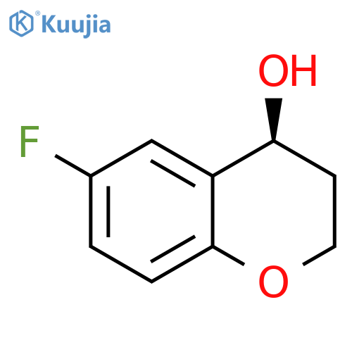 (S)-6-FLUOROCHROMAN-4-OL structure