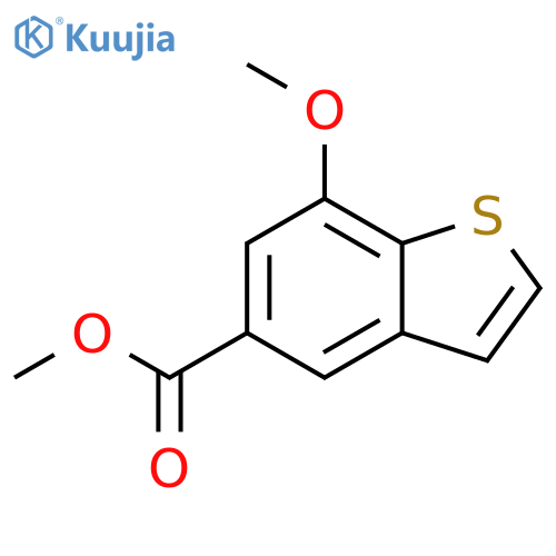 Methyl 7-methoxybenzo[b]thiophene-5-carboxylate structure
