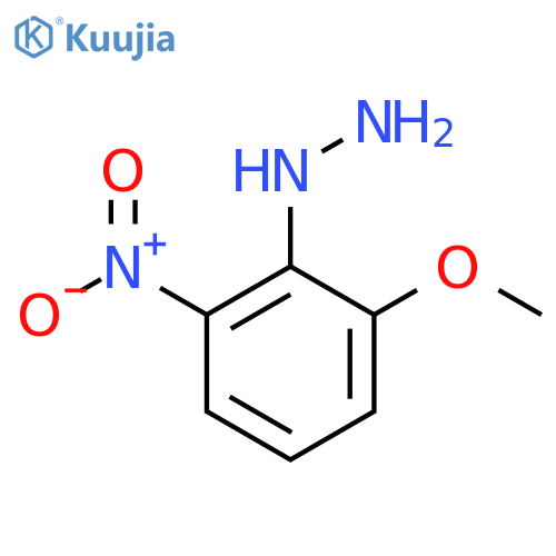 2-Methoxy-6-nitrophenylhydrazine structure