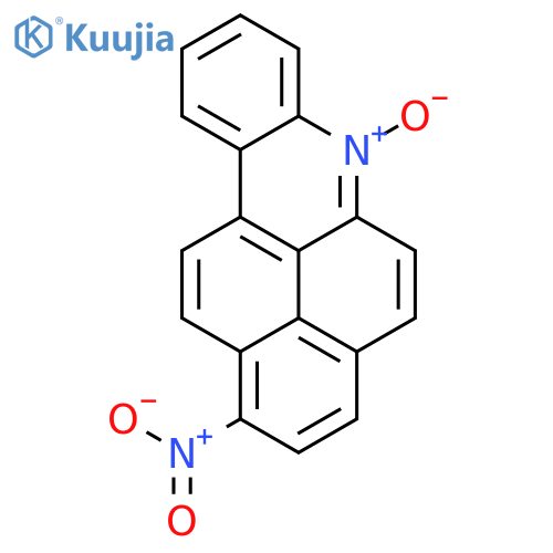 Naphth[2,1,8-mna]acridine,1-nitro-, 6-oxide structure