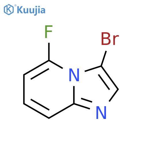 3-bromo-5-fluoro-imidazo[1,2-a]pyridine structure