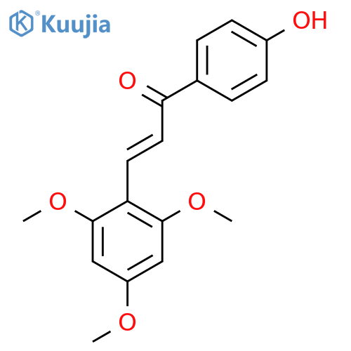 2,4,6-Trimethoxy-4'-hydroxychalcone structure