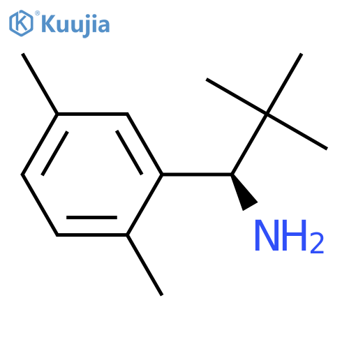 (1R)-1-(2,5-DIMETHYLPHENYL)-2,2-DIMETHYLPROPYLAMINE structure