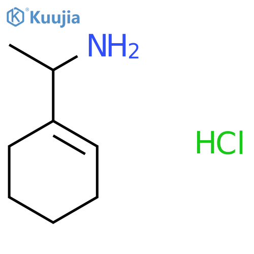 1-(Cyclohex-1-en-1-yl)ethanamine hydrochloride structure