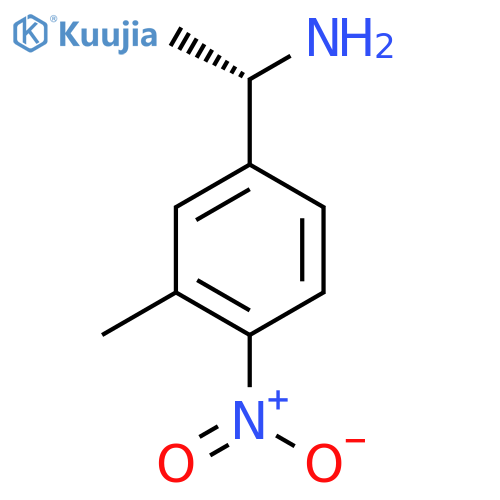 (1S)-1-(3-methyl-4-nitrophenyl)ethan-1-amine structure