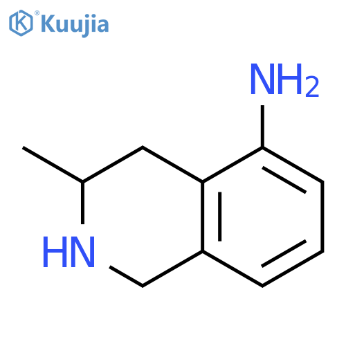 3-methyl-1,2,3,4-tetrahydroisoquinolin-5-amine structure