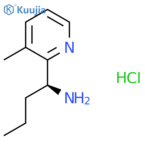 (1S)-1-(3-METHYL(2-PYRIDYL))BUTYLAMINE HYDROCHLORIDE structure