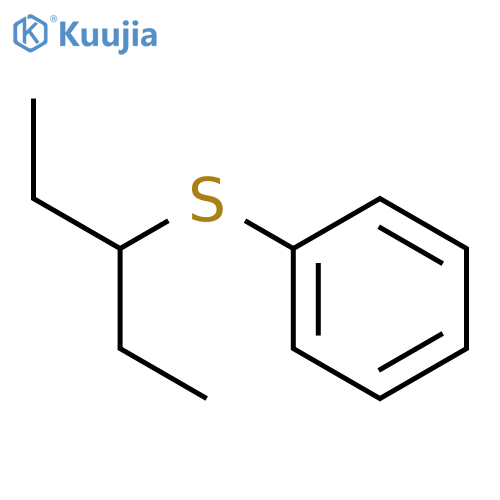 [(Pentan-3-yl)sulfanyl]benzene structure