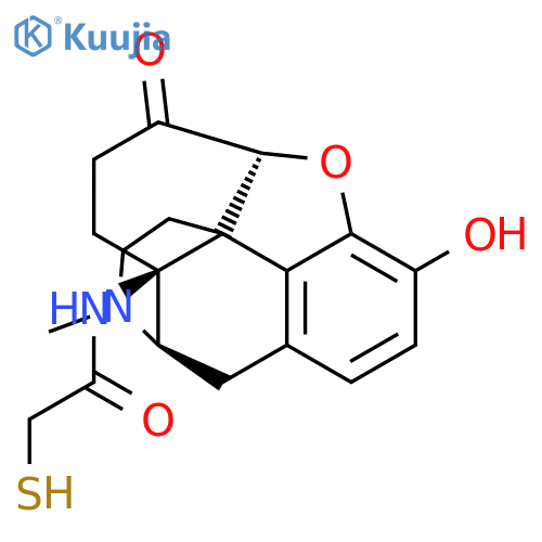 Acetamide, N-[(5a)-4,5-epoxy-3-hydroxy-17-methyl-6-oxomorphinan-14-yl]-2-mercapto-(9CI) structure
