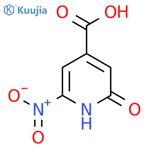 2-Hydroxy-6-nitroisonicotinic acid structure