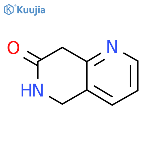5,6,7,8-tetrahydro-1,6-naphthyridin-7-one structure