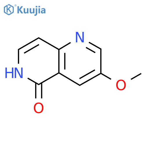 3-methoxy-5,6-dihydro-1,6-naphthyridin-5-one structure