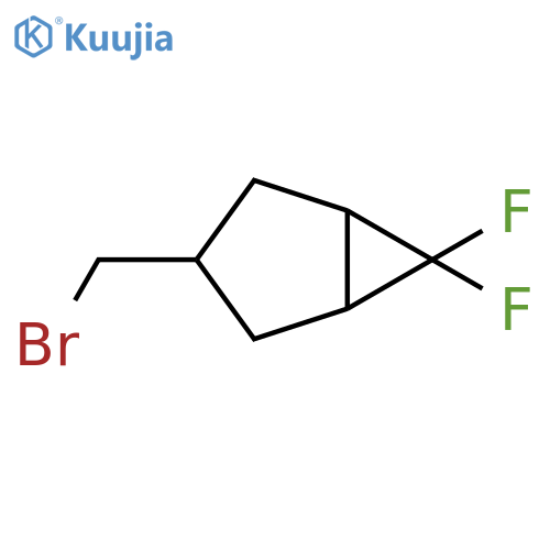 3-(bromomethyl)-6,6-difluorobicyclo[3.1.0]hexane structure