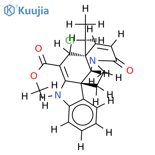 19(S)-chloro-3-oxotabersonine structure