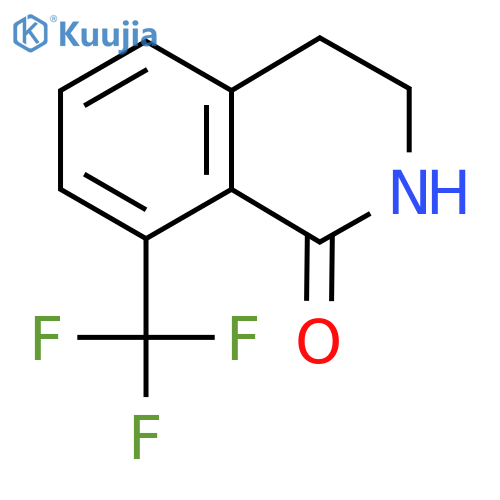 8-(Trifluoromethyl)-3,4-dihydroisoquinolin-1(2H)-one structure