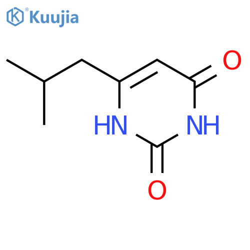 6-isobutylpyrimidine-2,4(1H,3H)-dione structure