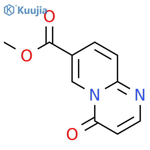 Methyl 4-oxo-4H-pyrido[1,2-a]pyrimidine-7-carboxylate structure