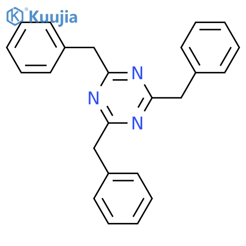 1,3,5-Triazine,2,4,6-tris(phenylmethyl)- structure