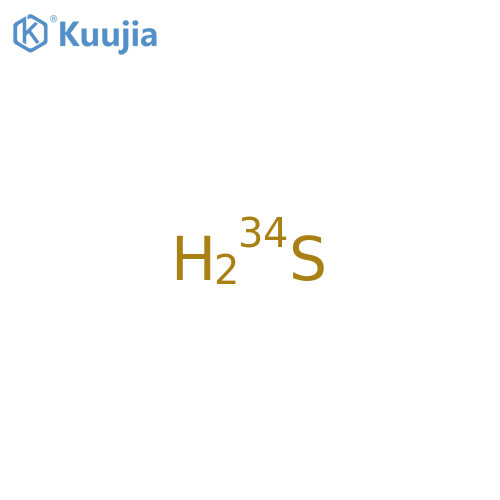 Sulfur, isotope of mass34 structure