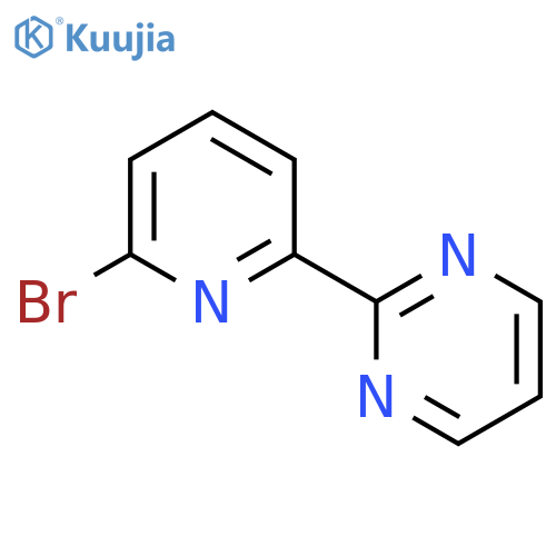 Pyrimidine, 2-(6-bromo-2-pyridinyl)- structure