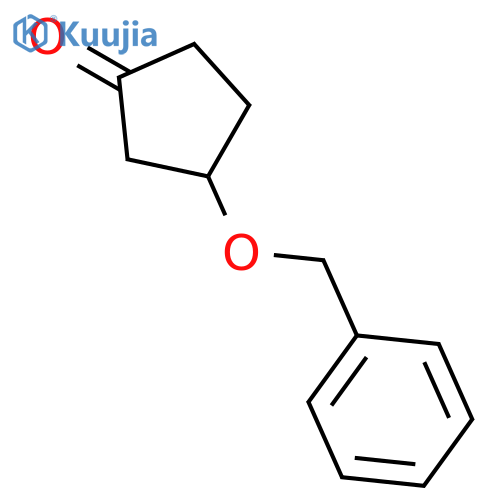 3-(benzyloxy)cyclopentan-1-one structure