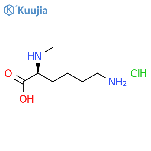 N-Me-lys-OH Hydrochloride structure