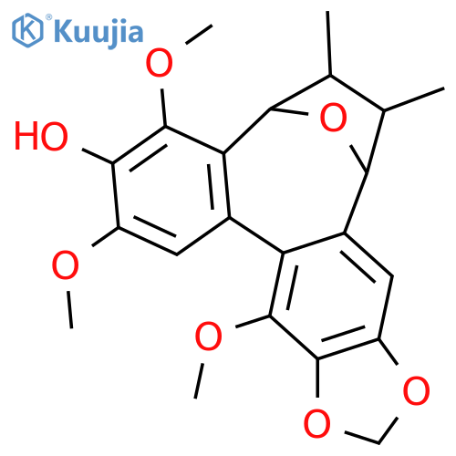 2,2'-Cyclo-7,7'-epoxy-8,8'-lignan-3,4,4',5,5',6'-hexol; (7R,7'S,8R,8'S,Saxial)-form, 4,5-Methylene, 3,4',6'-tri-Me ether structure