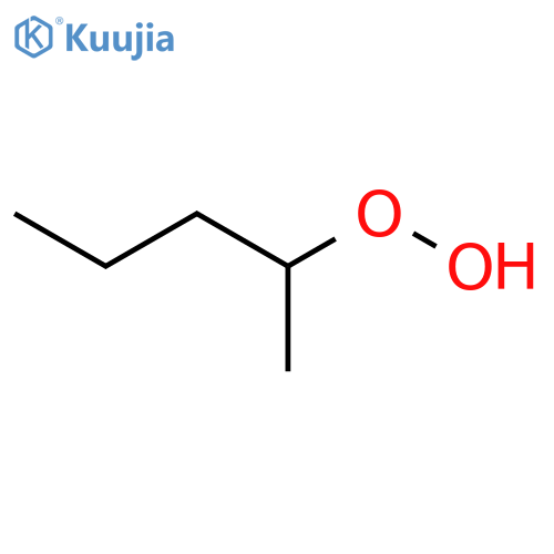 Hydroperoxide,1-methylbutyl structure