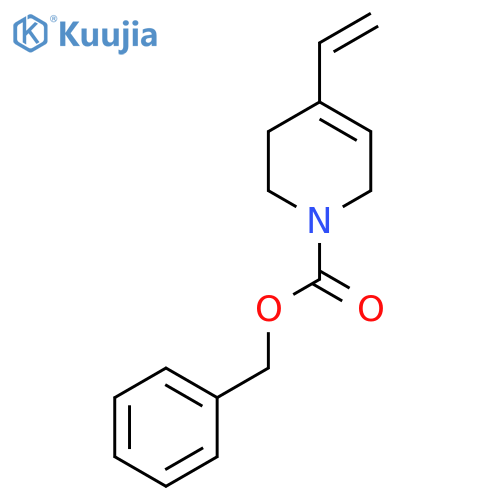 1-Cbz-4-vinyl-1,2,3,6-tetrahydropyridine structure