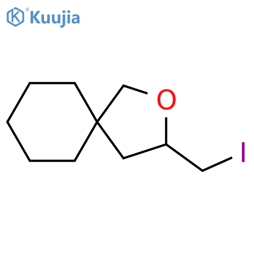 3-(iodomethyl)-2-oxaspiro4.5decane structure