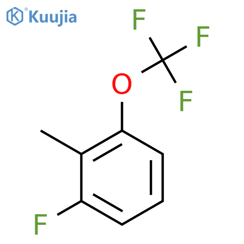1-Fluoro-2-methyl-3-(trifluoromethoxy)benzene structure