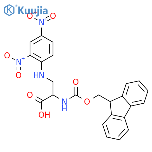 Fmoc-dap(dnp)-oh structure