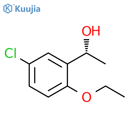 (1R)-1-(5-chloro-2-ethoxyphenyl)ethan-1-ol structure