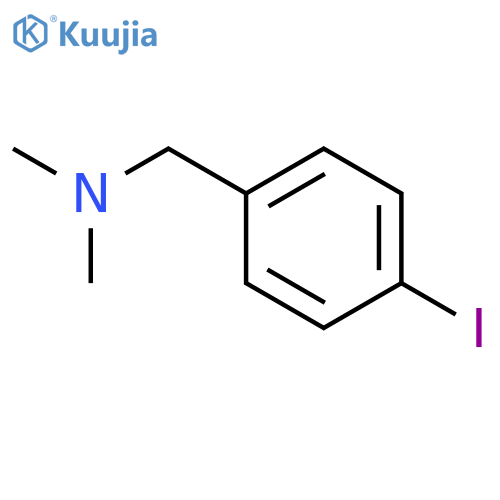 [(4-Iodophenyl)methyl]dimethylamine structure