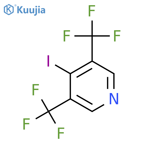 4-Iodo-3,5-bis(trifluoromethyl)pyridine structure