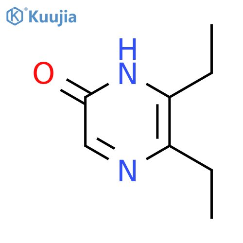 5,6-diethyl-1,2-dihydropyrazin-2-one structure