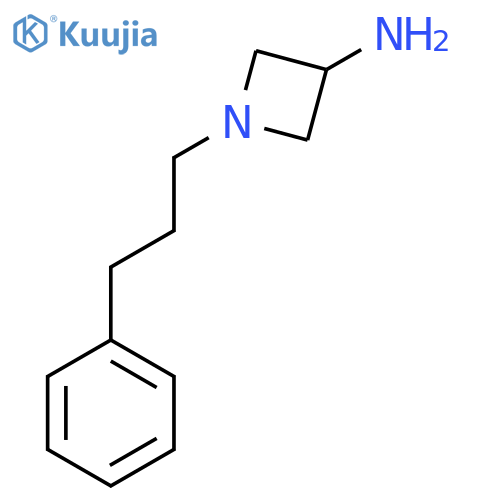 1-(3-Phenylpropyl)azetidin-3-amine structure