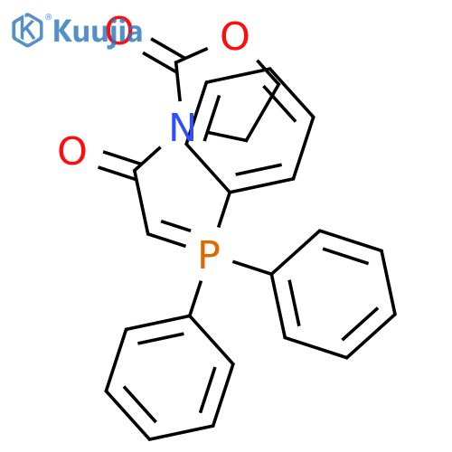 2-OXAZOLIDINONE, 3-[(TRIPHENYLPHOSPHORANYLIDENE)ACETYL]- structure