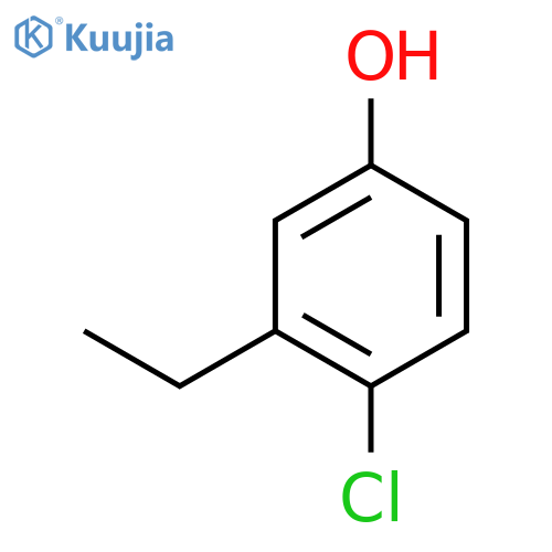 4-Chloro-3-ethylphenol structure